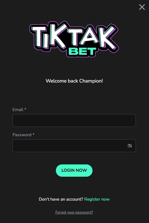 Tiktak Bet Casino – Schnelle Auszahlungen und Bonuscode bei der Registrierung eingeben